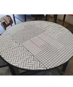 Custom tiled table tops