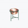 Copper bath tub low stool