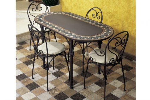 Ferro oval table 23
