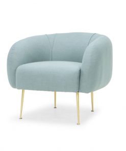 Rounded tub chair