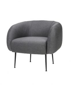 Rounded tub chair