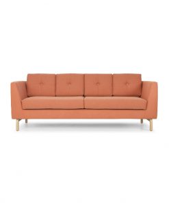 Danish four cushion lounge