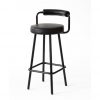 Block-L-A bar stool