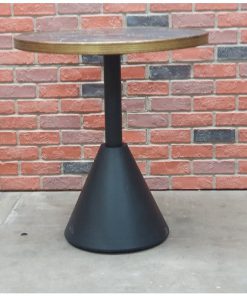 Conical table base