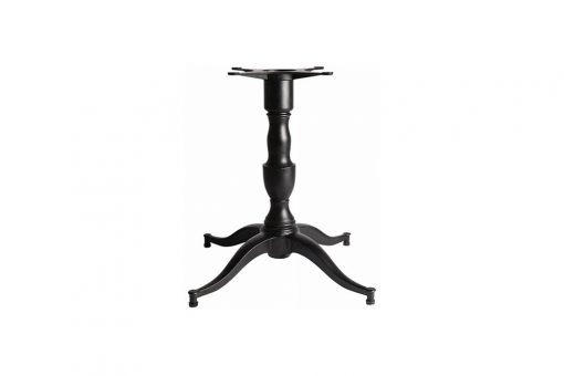 Metal cross 4 prong table base