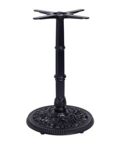 Antique dining disc base