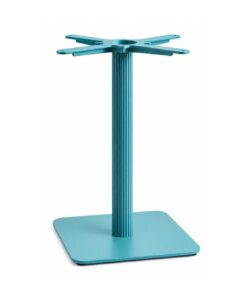 Rounded square disc base